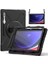 Galaxy Tab S8 Ultra/s9 ULTRA/S10 Ultra ile Uyumlu Kılıf Defender Askılı Zırhlı Tank Case X900 X910 X920 Siyah 3