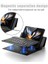 Galaxy Z Fold 5/6/7 ile Uyumlu Standlı Bluetooth Klavyeli ve Keyboard Kapak, Siyah 2