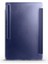 Samsung Galaxy Tab S9 ile Uyumlu Tablet Kılıfı Smart Cover Uyku Modlu Standlı Arkası Sert Şeffaf Kapak- Lacivert 3