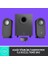 Z407 2.1 Bluetooth Hoparlör Sistemi, Subwoofer, Kompakt Tasarım, Kontrol Kadranı, 20 M Kablosuz Kullanım Mesafesi, 80 W, Siyah 3