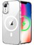 Apple iPhone Xr Uyumlu Magesafe Şeffaf Silikon Kılıf 1