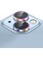 Apple iPhone 13 Metal Çerçeveli Kamera Koruyucu Lens Renkli 2