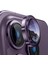 Apple iPhone 14 Pro Max Gerçek Cam Safir Lens Koruma Mor 1