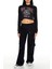 Baskılı Crop Sweatshirt 4