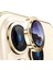 Apple iPhone 14 Pro Max Gerçek Cam Safir Lens Koruma Altın 1
