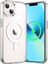 Apple iPhone 13 Mini Uyumlu Magesafe Wireless Şarj Özellikli Şeffaf Silikon Kılıf 1