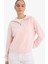 Regular Fit Yarım Fermuarlı Balıkçı Yaka Basic Düz SWEATSHIRT G4761AX25WN 1