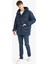 Su İtici Regular Fit Kapüşonlu Çift Cepli Fermuarlı Çıtçıtlı Mont F5701AX25WN 2