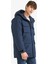 Su İtici Regular Fit Kapüşonlu Çift Cepli Fermuarlı Çıtçıtlı Mont F5701AX25WN 4