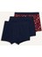 Erkek Çocuk Spor Baskılı 3'lü Boxer G3891A825AU 1
