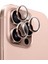 Apple iPhone 16 Pro Gerçek Cam Safir Lens Koruma Pembe 1