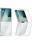 Samsung Galaxy Z Flip 7 Uyumlu Magesafe Wireless Şarj Özellikli Şeffaf Silikon Kılıf 1