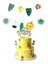 Safari Doğum Günü Konsepti - Safari Pasta Süsü - Safari Cupcake Süsü - Saferi Banner 1