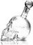 Crystal Head Kuru Kafa Cam Şişe 350 ml 2