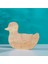 Ahşap Hayvanlar Serisi Puzzle, Boyama Hobi, Sevimli Ördek Figürü, Eğlenceli ve Doğal 1