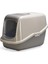 Lvsqvr Beeztees Kapalı Kedi Tuvaleti, Koku Filtreli, Bej Gri, 56X39X39CM 1