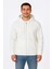 Erkek Üç Iplik Kapüşonlu Tam Fermuarlı Kanguru Çepli Sweatshirt Hoodie 4