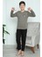 Erkek Çocuk Penye Pijama Takım Vizon 4