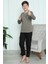 Erkek Çocuk Penye Pijama Takım Vizon 5