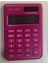 CS-118-P Pembe 8 Hane Cep Tipi Hesap Makinesi 1