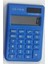 CS-118-M Mavi 8 Hane Cep Tipi Hesap Makinesi 1