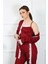 Kadın 3'lü Bordo Sabahlık Takım 2