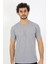 Erkek Sıfır Yaka Gri Penye Atlet 1