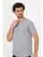 Erkek Sıfır Yaka Gri Penye Atlet 4