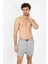 Erkek Penye Boxer Gri 1