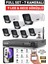 7 Kameralı 1080P Fullhd 5mp Lensli 9 LED Gece Görüşlü Güvenlik Kamerası Seti - 1tb 1