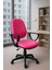 Dole Siyah Gövde/pembe Döşemeli Ofis Büro Sekreter Bilgisayar Çalışma Oyuncu Koltuğu Sandalyesi 4