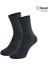 Erkek Ekstra Yumuşak Dikişsiz Antrasit Soket Çorap 1