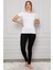 Penye Likralı Tayt Siyah 1