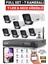 7 Kameralı 1080P Fullhd 5mp Lensli 9 LED Gece Görüşlü Güvenlik Kamerası Seti - Hard Disksiz 1