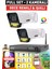 2 Kameralı Fullhd Güvenlik Kamerası Seti - Renkli Gece Görüşlü 9 LED - Cepten Izle - Nohdd 1