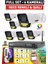 6 Kameralı 5mp Lensli Fullhd 1080P Renkli Gece Görüşlü Güvenlik Kamerası Seti 9 LED - 320GB 1