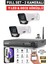 2 Kameralı Fullhd Güvenlik Kamerası Seti - Gece Görüşlü 9 LED - Cepten Izle - 250GB 1