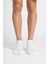 Coolmax Beyaz Yarım Havlu Dikişsiz Unisex Patik Spor Çorabı 6