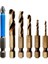 Paslanmaz Çelik ve Sert Metaller Için M35 Kobalt Kısa Matkap Ucu Seti (Yurt Dışından) 1