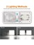 5 Paket Rv LED Işıkları Iç Rv Işık Iç Rv Tavan Tavan Aydınlatması LED Anahtarı ile Rv/karavan/römork/tekne (Yurt Dışından) 2