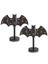 Bat Candlestick, Cadılar Bayramı Siyah Yarasa Şamdan Tutucuları LED Işık, Masaüstü Dekorasyon Mum Tutucu (Yurt Dışından) 1