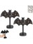 Bat Candlestick, Cadılar Bayramı Siyah Yarasa Şamdan Tutucuları LED Işık, Masaüstü Dekorasyon Mum Tutucu (Yurt Dışından) 2