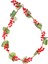 Yılbaşı Süsü Pike Berry Garland Kırmızı-Yeşil 150 Cm. 3