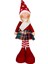 Yılbaşı Süsü, Ayakta Peri Figürü, Kırmızı-Beyaz - 17X44 cm 1
