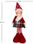Yılbaşı Süsü, Ayakta Peri Figürü, Kırmızı-Beyaz - 17X44 cm 4