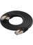 Cat 7 Ethernet Kablosu 1 Metre 10 Gigabit/s 600 Mhz Premium RJ45 Metal Zırhlı Konnektör 4