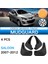 4pcs Mazda 2 Saloon 2007-2012 Çamurluk Çamur Fleps Guard Splash Flep Mudguard Aksesuarları (Yurt Dışından) 4