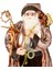 Yılbaşı Noel Baba, Asalı, Kahverengi - 42X35X90 cm 2
