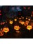 6 Paket Güneş Enerjili Jack O Lamba Yazı Dize Işıkları - Turuncu Cadılar Bayramı Trail Dekorasyonları Açık Cadılar Bayramı Yard Ekran (Yurt Dışından) 3