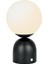 Yuvarlak Top Masa Lambası Şarj USB Gece Lambası Başucu Masaüstü LED Masa Lambası Kademesiz Dokunmatik Ortam Işığı (Yurt Dışından) 1